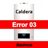Error 03 Caldera Baxiroca