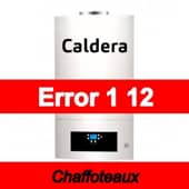 Error 1 12 Caldera Chaffoteaux