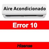 Error 10 Aire acondicionado Hisense