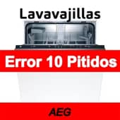 Error 10 Pitidos Lavavajillas AEG
