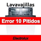 Error 10 Pitidos Lavavajillas Electrolux