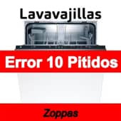 Error 10 Pitidos Lavavajillas Zoppas