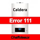 Error 111 Caldera Chaffoteaux
