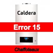 Error 15 Caldera Chaffoteaux