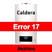 Error 17 Caldera Baxiroca