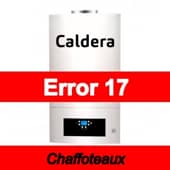 Error 17 Caldera Chaffoteaux