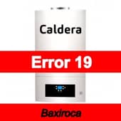 Error 19 Caldera Baxiroca
