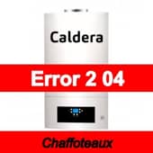 Error 2 04 Caldera Chaffoteaux