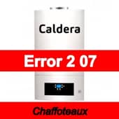 Error 2 07 Caldera Chaffoteaux