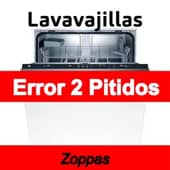 Error 2 Pitidos Lavavajillas Zoppas
