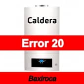 Error 20 Caldera Baxiroca