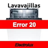 Error 20 Lavavajillas Electrolux