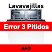 Error 3 Pitidos Lavavajillas AEG