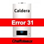 Error 31 Caldera Chaffoteaux