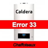 Error 33 Caldera Chaffoteaux
