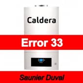 Error 33 Caldera Saunier Duval