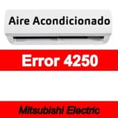 Error 4250 Aire acondicionado Mitsubishi Electric