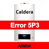 Error 5P3 Caldera Ariston