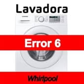 Error 6 Lavadora Whirlpool