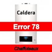 Error 78 Caldera Chaffoteaux