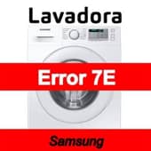Error 7E Lavadora Samsung
