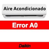 Error A0 Aire acondicionado Daikin