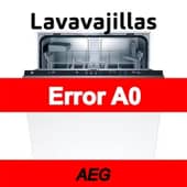 Error A0 Lavavajillas AEG
