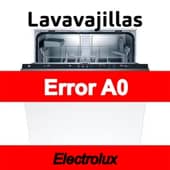 Error A0 Lavavajillas Electrolux