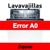 Error A0 Lavavajillas Zoppas