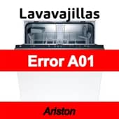 Error A01 Lavavajillas Ariston