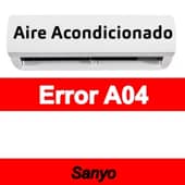 Error A04 Aire acondicionado Sanyo