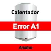 Error A1 Calentador Ariston