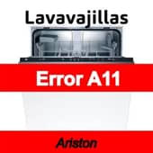 Error A11 Lavavajillas Ariston