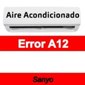 Error A12 Aire acondicionado Sanyo