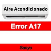 Error A17 Aire acondicionado Sanyo