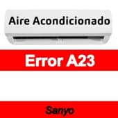 Error A23 Aire acondicionado Sanyo