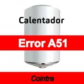 Error A51 Calentador Cointra