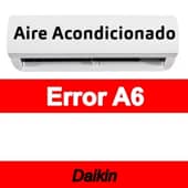 Error A6 Aire acondicionado Daikin