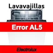 Error AL5 Lavavajillas Electrolux
