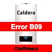 Error B09 Caldera Chaffoteaux