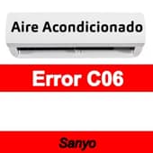 Error C06 Aire acondicionado Sanyo