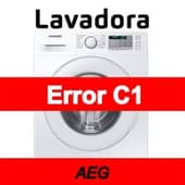 Error C1 Lavadora AEG