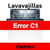 Error C1 Lavavajillas Electrolux