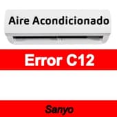 Error C12 Aire acondicionado Sanyo
