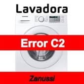 Error C2 Lavadora Zanussi