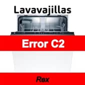 Error C2 Lavavajillas Rex
