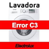 Error C3 Lavadora Electrolux