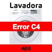 Error C4 Lavadora AEG