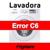 Error C6 Lavadora Frigidaire