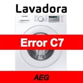 Error C7 Lavadora AEG